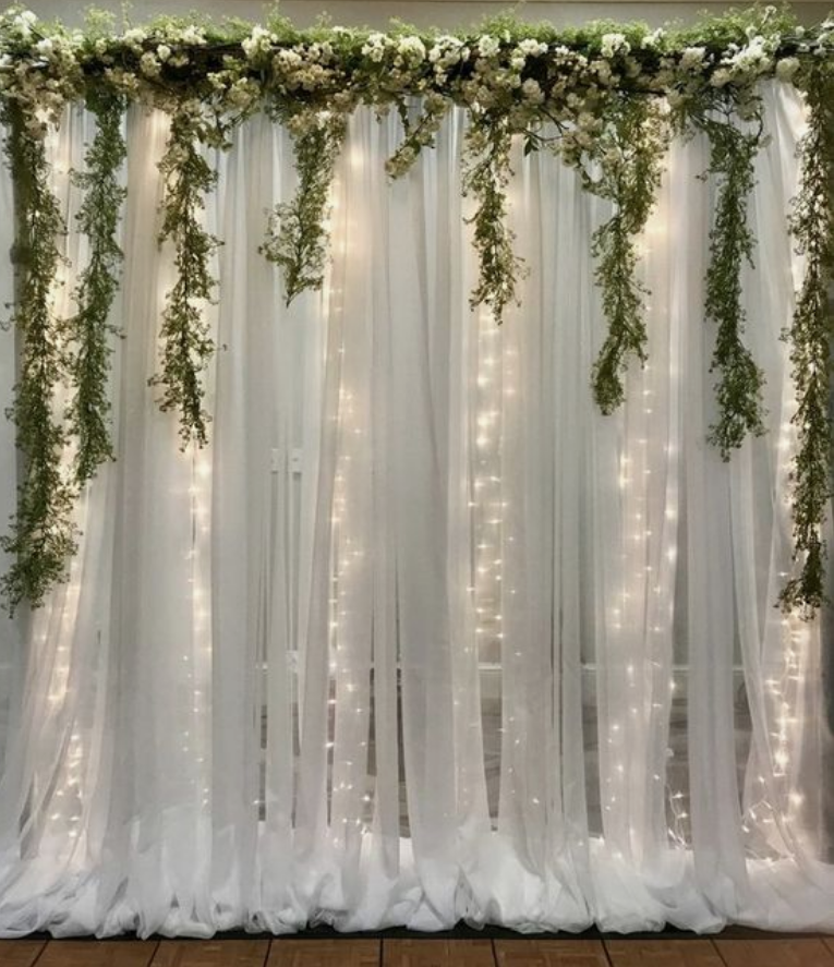 Beau Double Rail Backdrop Stand - French Affair Hire